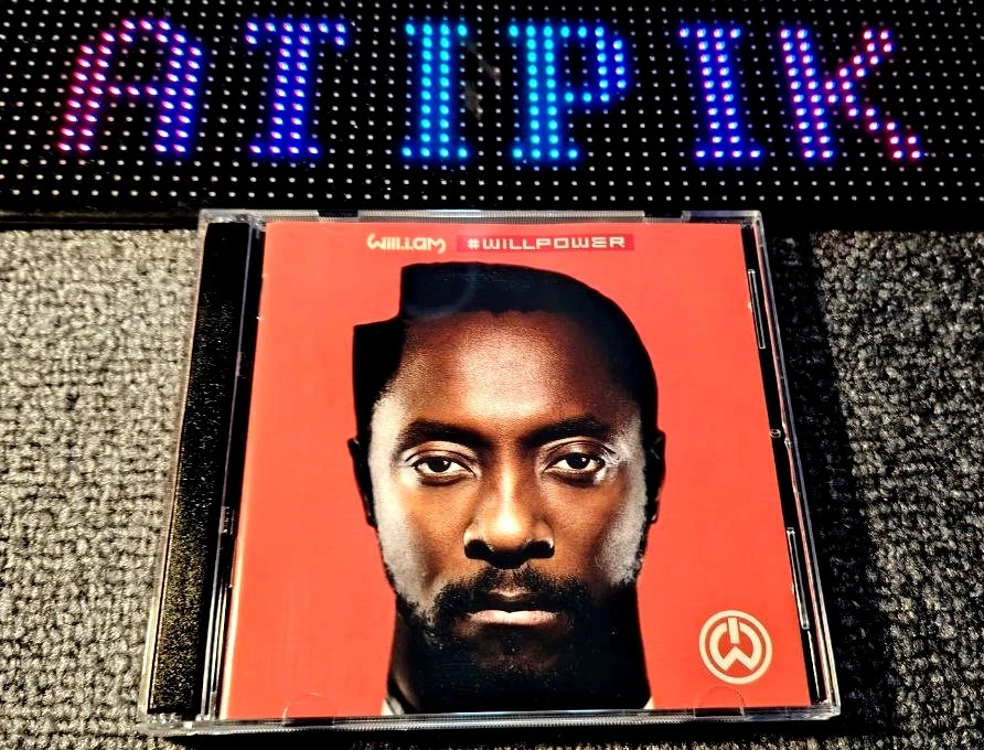 🔥 Will.I.Am - #Willpower - Édition Cd+Dvd - Britney Spears Justin Bieber 🎤